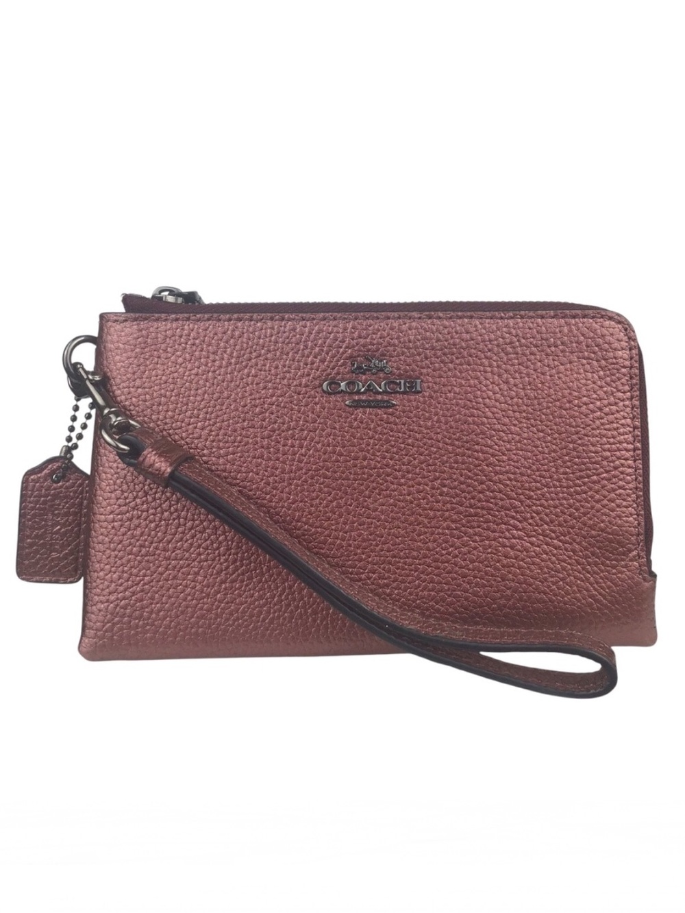 Coach Leather Wristlet